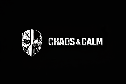Chaos & Calm Header Logo - Unified Black